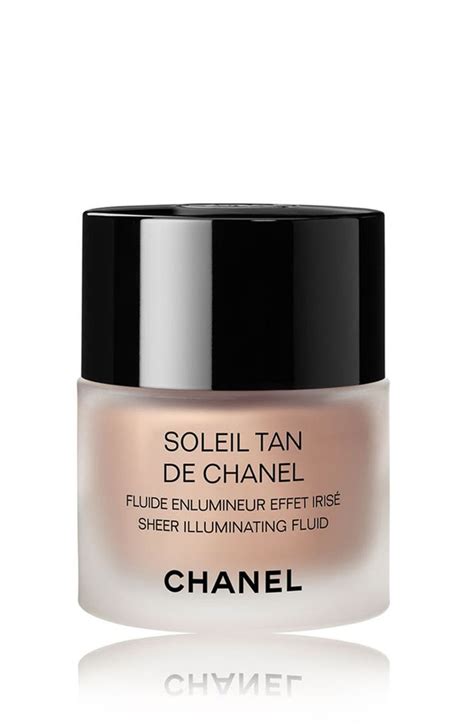 chanel soleil tan de chanel sheer illuminating fluid 30ml|chanel soleil tan bronzing makeup.